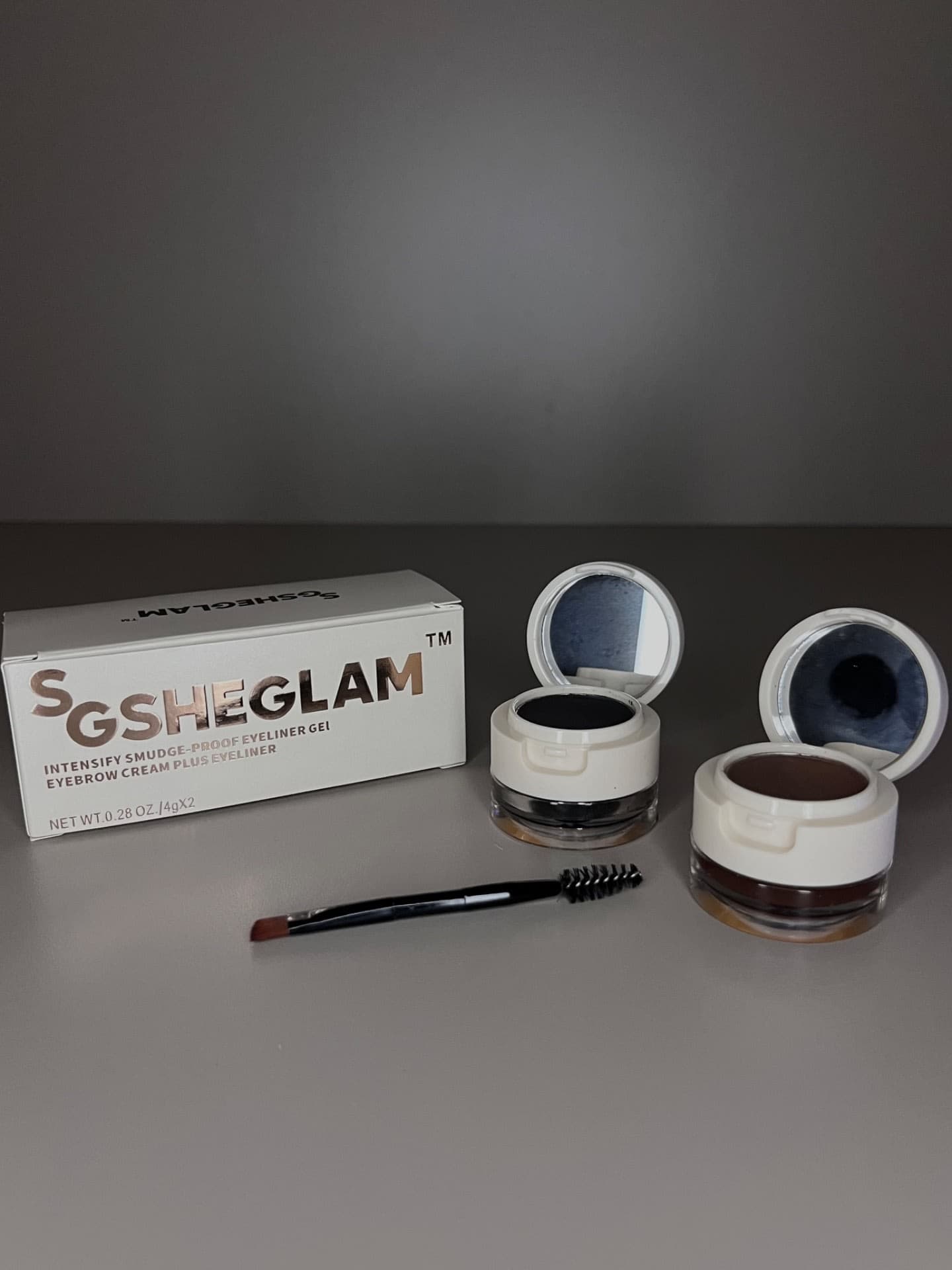 SHEGLAM Eyeliner Gel $ Eyebrow Cream